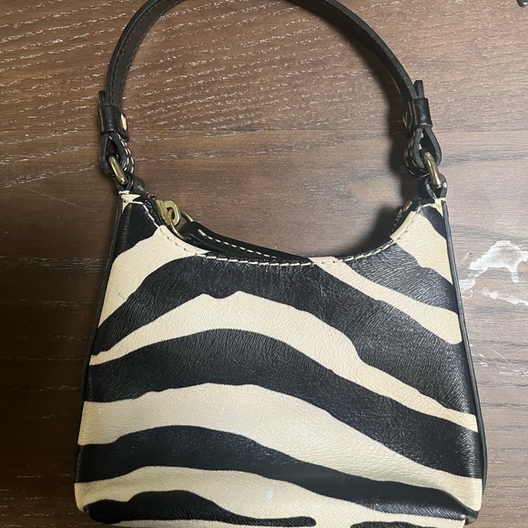Vintage Dooney and Bourke Mini Bitzy Zebra Bag - Picture 2 of 6